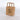 Paper Double Handle Bag 1/8 Peck Junior - Plain Natural