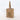 Paper Handle Bag Quarter Peck- Plain -Poly Lined-kraft