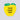 Apple Shape Express Label - Yellow