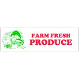 Banner ''Farm Fresh Produce'' - 3' x 10'