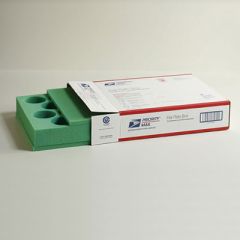 14 Count Foam Priority Mail Gift Set - Insert & Pads - Green