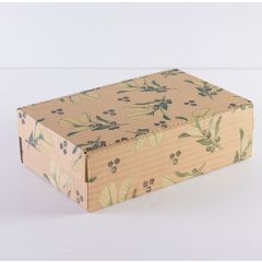 #420S - Two Layer Gift Set - Carton & Lid - Kraft           