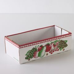 #701 One Peck Produce Carton - Stock Design                 