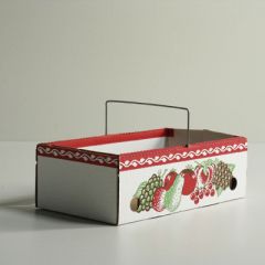 #707 Small Half Peck Produce Carton - Stock Design          