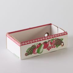 #707 Small Half Peck Produce Carton - Stock Design          