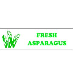 Banner ''Fresh Asparagus'' - 3' x 10'