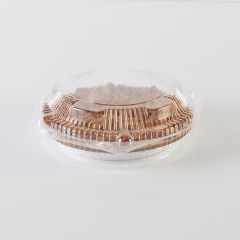 Clear Pie Clamshell - 10'' Diameter                          