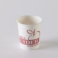 6oz Paper Cider Cup  - Apple Cider Design                   