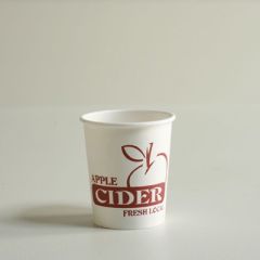 6oz Paper Cider Cup  - Apple Cider Design                   