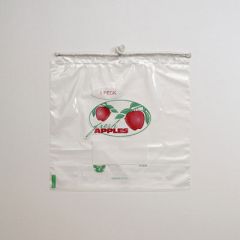 Quarter Peck Drawstring Apple Bag