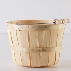 Half Peck Basket - Natural