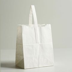 Jumbo Paper Tote Bag - White                                