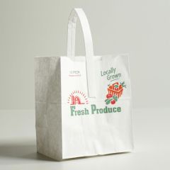 Paper Handle Bag Half Peck - Locally Grown