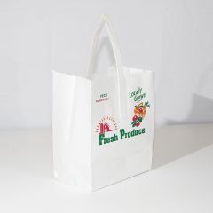 Paper Handle Bag One Peck - Locally Grown