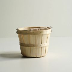 Quarter Peck Basket - Natural