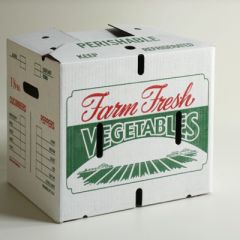 1 1/9 Bushel Vegetable Carton - Mum                         