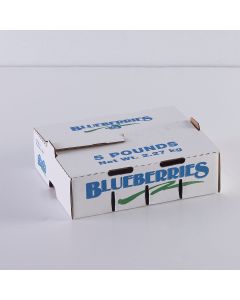 5lb Blueberry Carton Self-Locking                           