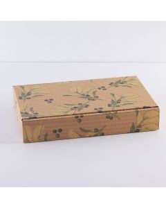 #410S - One Layer Gift Set - Carton & Lid - Kraft           