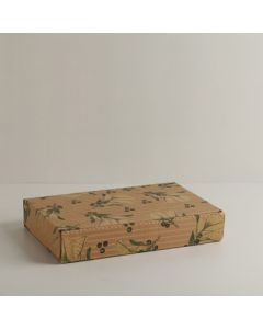 #410S - One Layer Gift Set - Carton & Lid - Kraft           