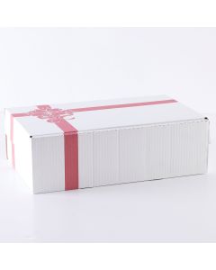 #420WS - Two Layer Gift Set- Carton & Lid - White           