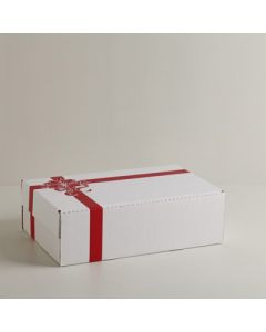 #420WS - Two Layer Gift Set- Carton & Lid - White           