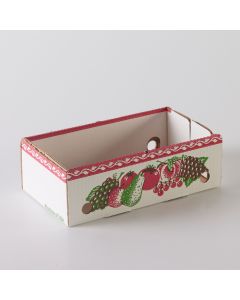 #707 Small Half Peck Produce Carton - Stock Design          