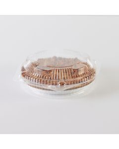 Clear Pie Clamshell - 10'' Diameter                          