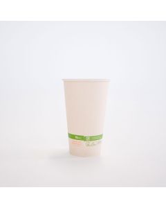 16oz Hot Beverage Cup - Compostable - Kraft