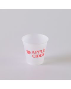 Plastic Cider Cup 3 1/2 oz                                  