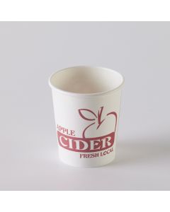 6oz Paper Cider Cup  - Apple Cider Design                   