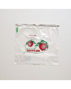 5lb Drawstring Apple Bag