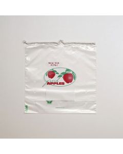 10lb Drawstring Apple Bag