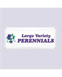 Banner ''Perennials'' - 3' x 10'