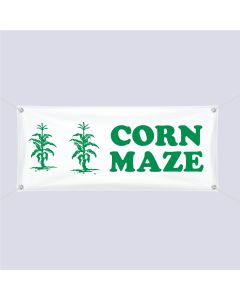 K2 BANNER ''CORN MAZE'' 3' X 8'