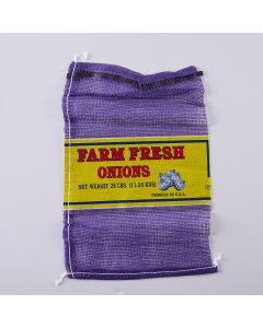 25lb Purple Mesh Onion Bag                                  