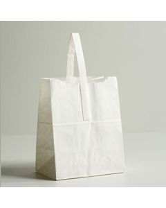 Jumbo Paper Tote Bag - White                                