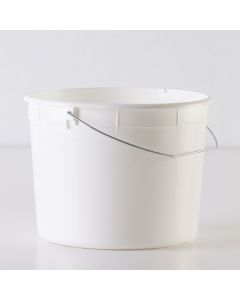 5 Quart U-Pick Plastic Pail - Wire Handle