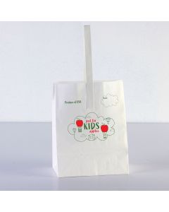 Paper Handle Bag Quarter Peck - School Tour Kids