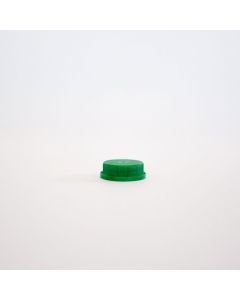 Rigid Plastic Cider Caps - Green                            