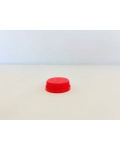 Super-Quad Plastic Caps - Red