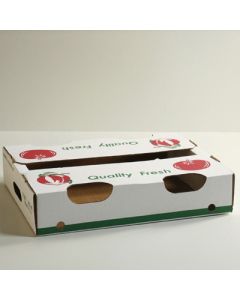 10lb Tomato Flat Pack - Green & Red Print                   
