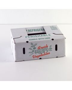 Half Bushel Cascaded Vegetable Carton - Mum                 